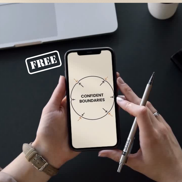 The Confident Boundaries Playbook [FREE]