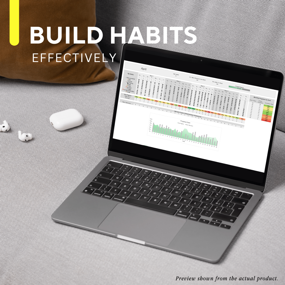 High-Performance Habit Builder | Foundations Excel Template